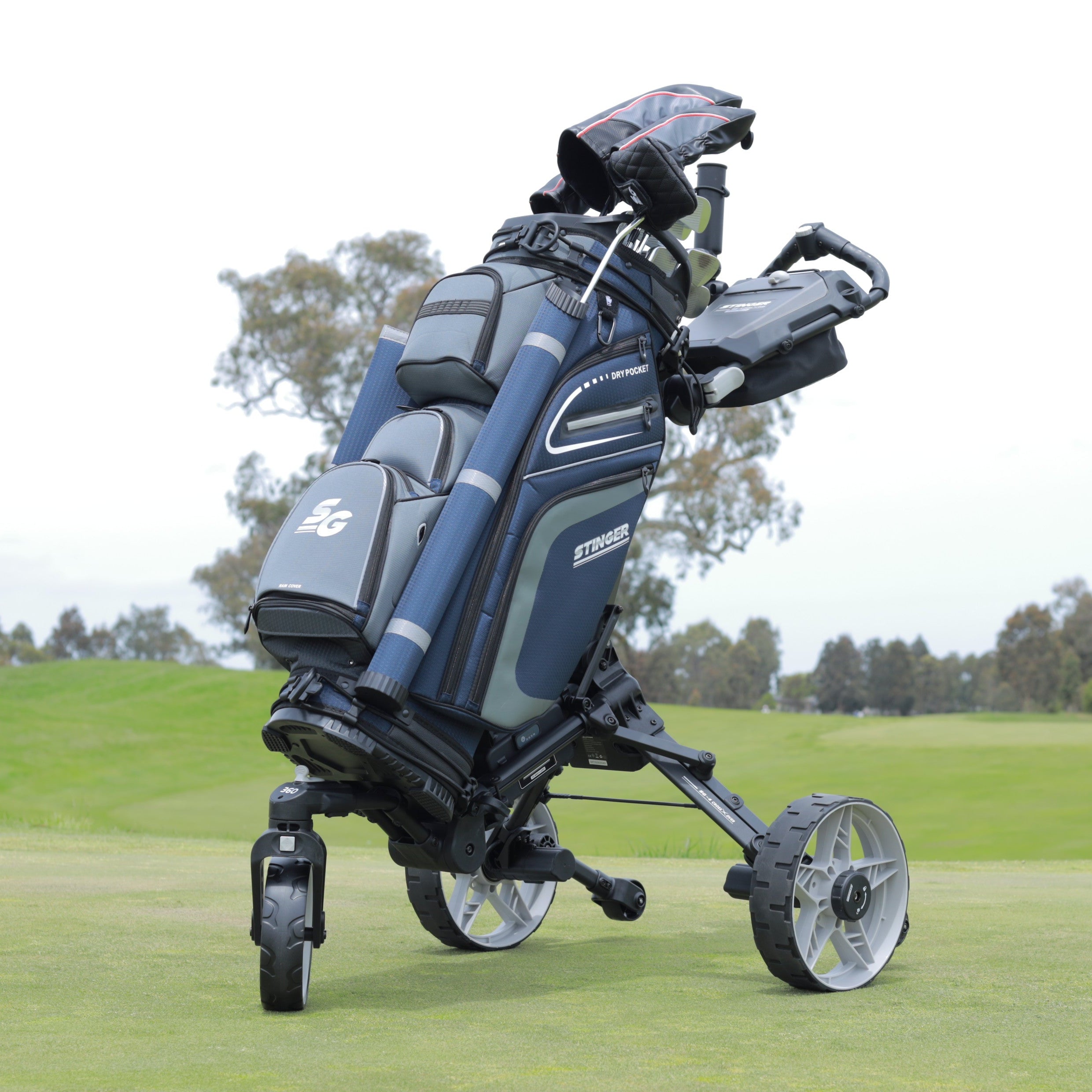 SG-4 Crossover Remote Control Assisted Electric Golf Buggy - Special Edition