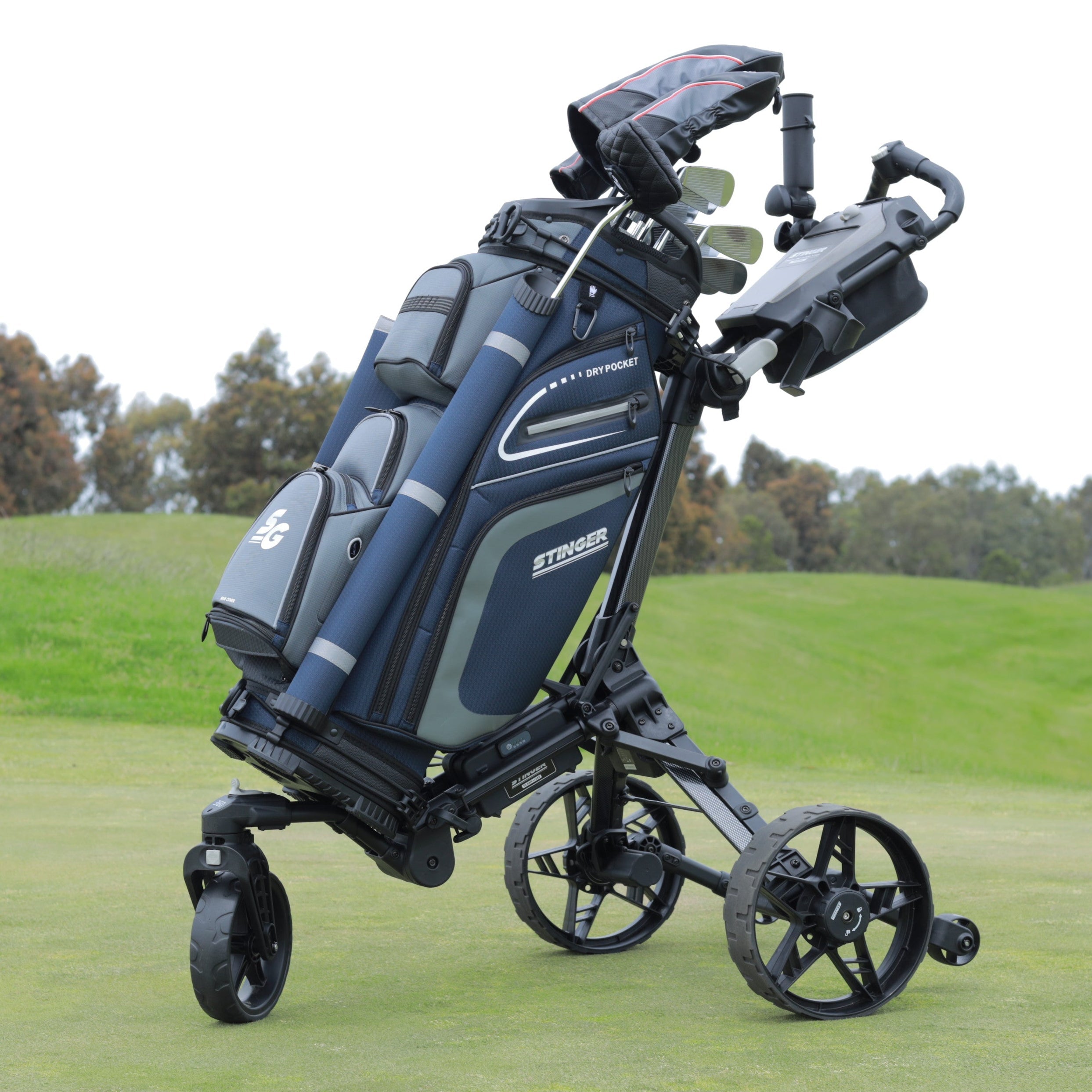SG-4 Crossover Remote Control Assisted Electric Golf Buggy - GT Edition
