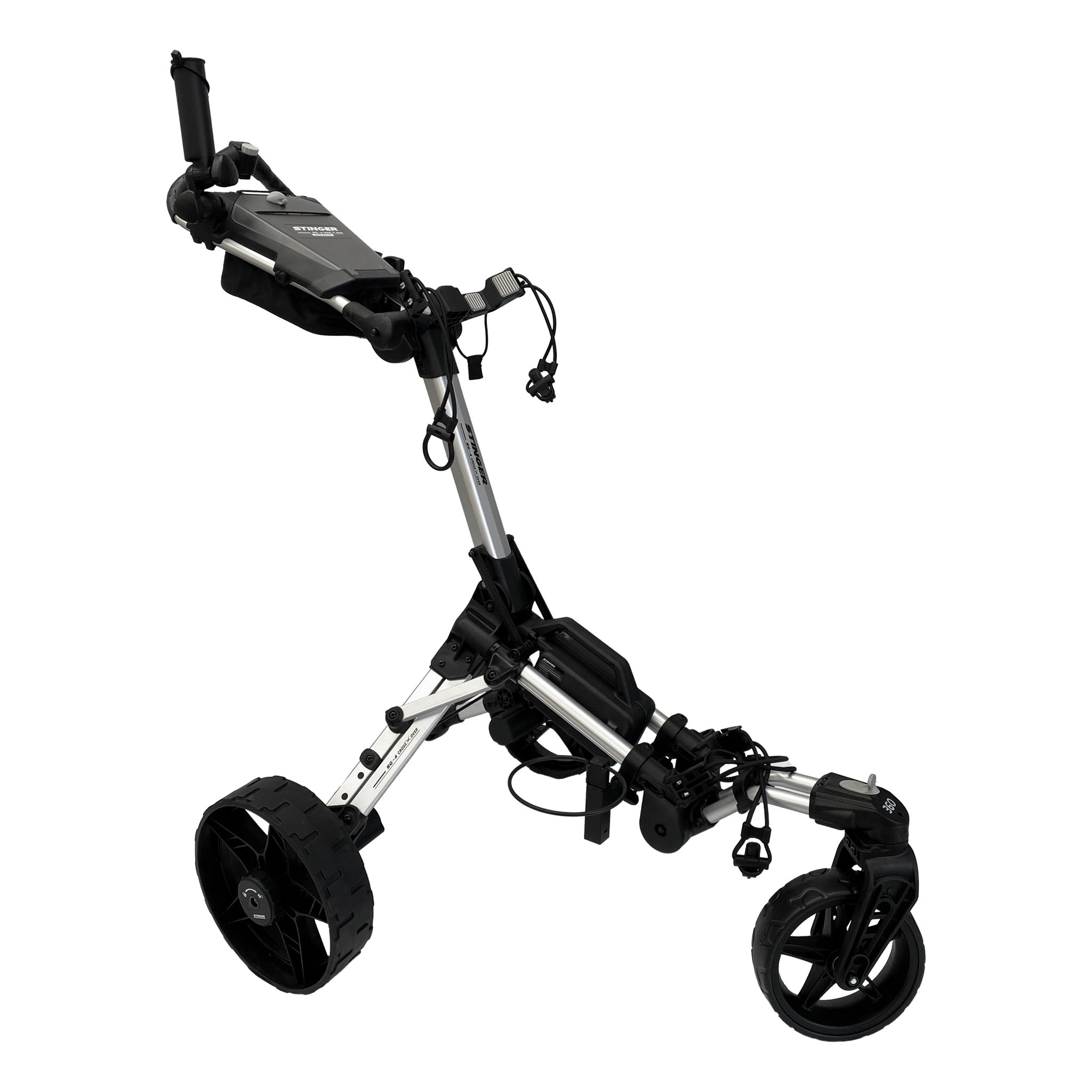 SG-4 Crossover Remote Control Assisted Electric Golf Buggy - Silver Edition