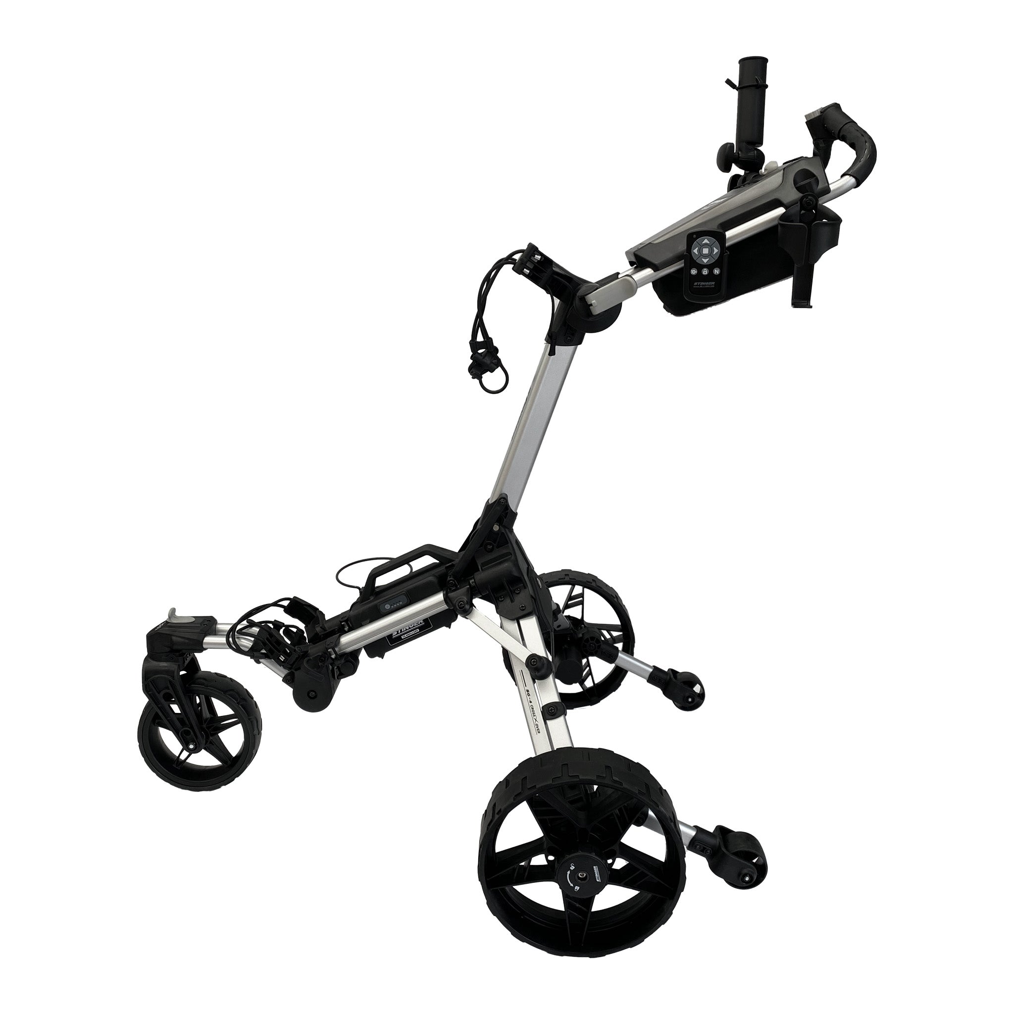 SG-4 Crossover Remote Control Assisted Electric Golf Buggy - Silver Edition